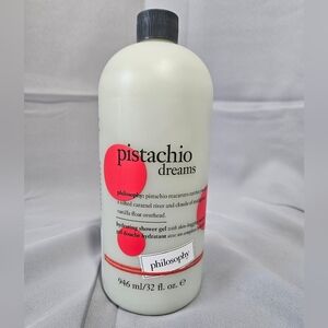 Philosophy pistachio dreams Hydrating Shower Gel 32 fl oz  New
